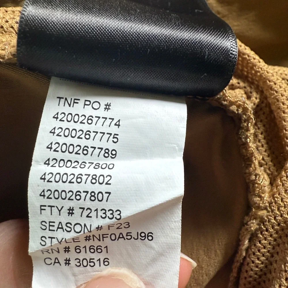 The North Face Mens Regular Fit Khaki Hiking Pants Outdoor Stretch Chino Size 36